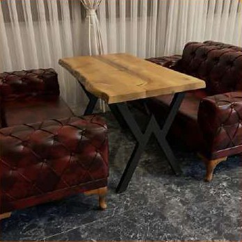 Solid Wood (Kütük) Tables